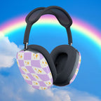 Checkered Glam AirPods Max Shell Case