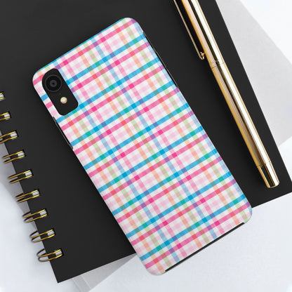 Checked Pattern Phone Case