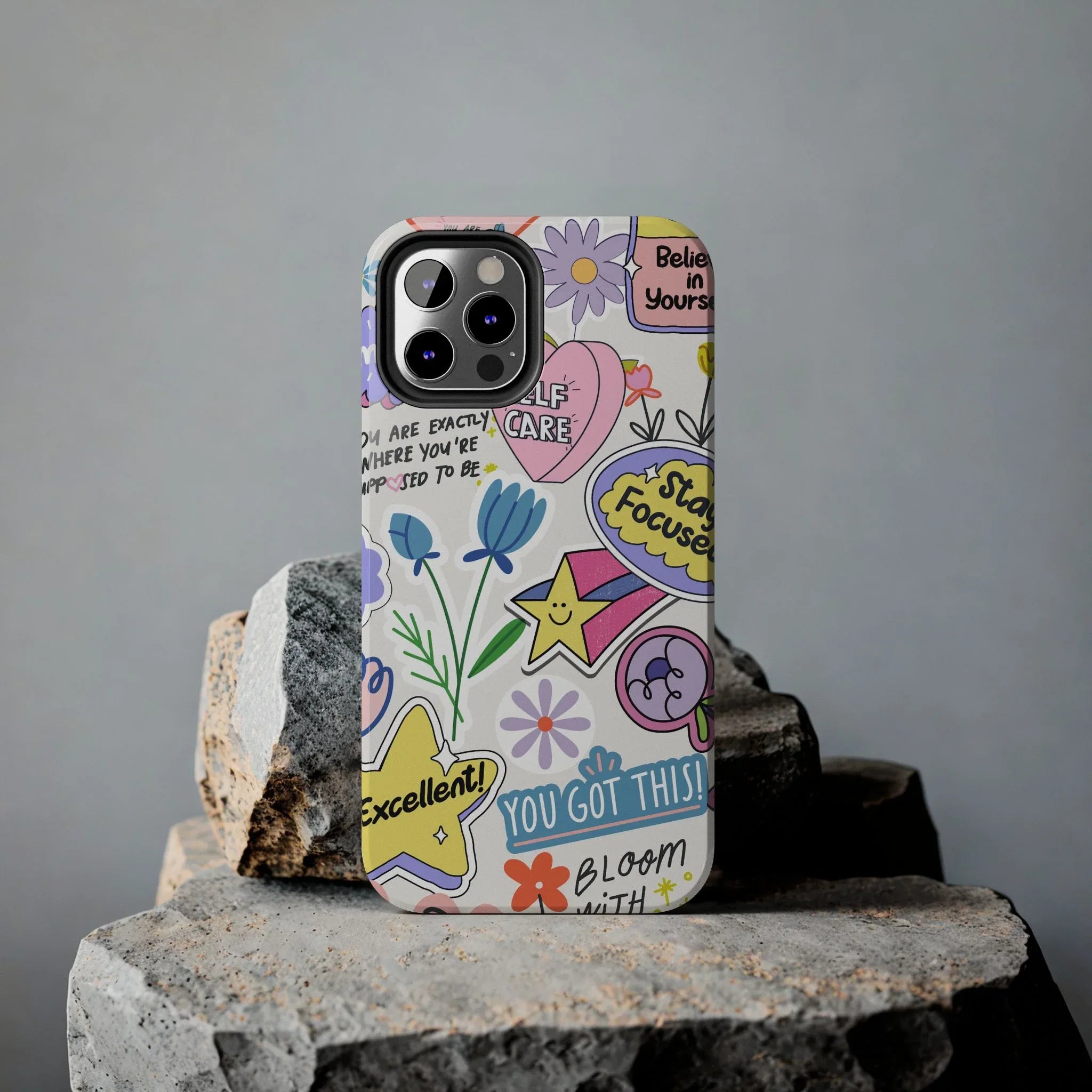 Motivational Phone Case (Apple & Android) - Pink Sweetheart