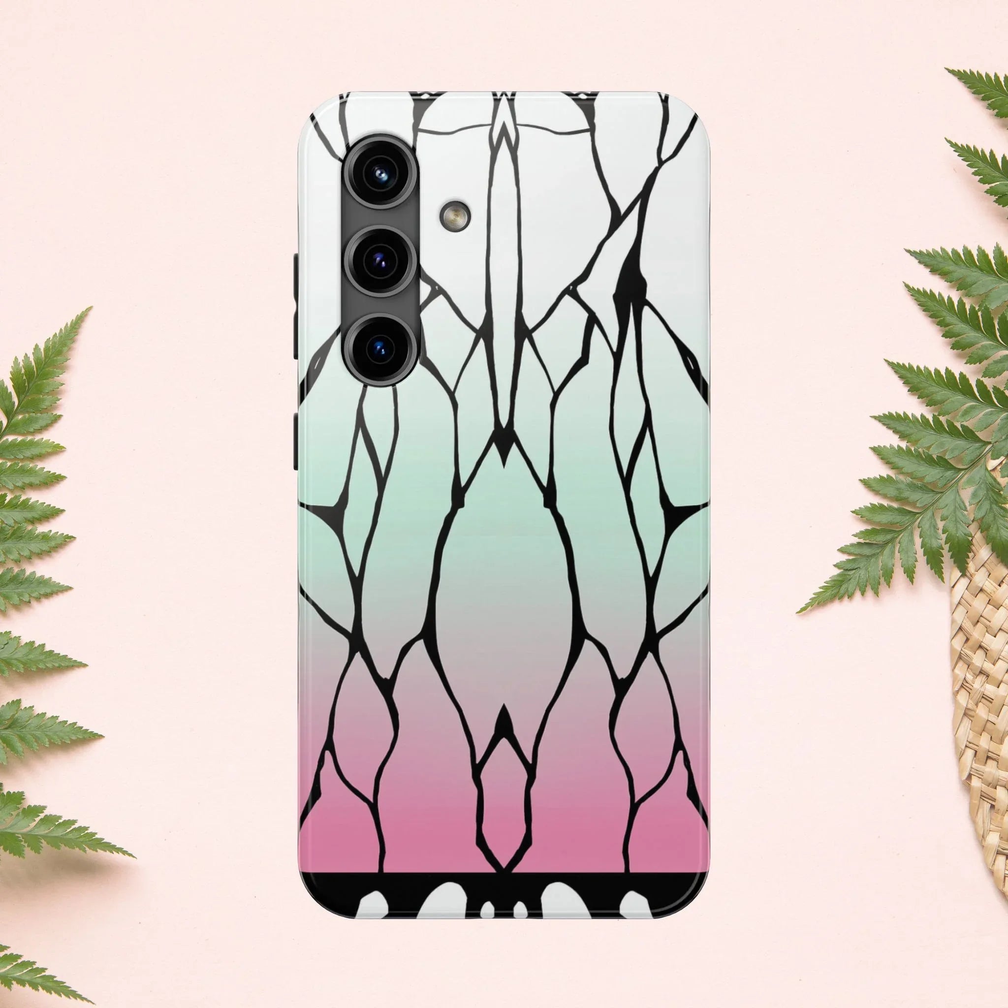 Butterfly Kimono Tough Phone Case (Apple & Android) - Pink Sweetheart