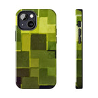Chartreuse Patchwork Phone Case (Apple & Android)