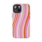 Wave Nostalgia Phone Case (Apple & Android) - Pink Sweetheart