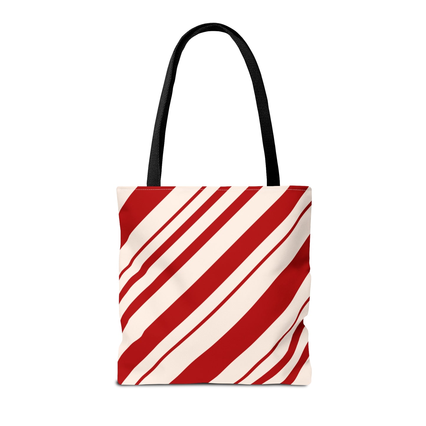 Peppermint Candy Cane Tote Bag