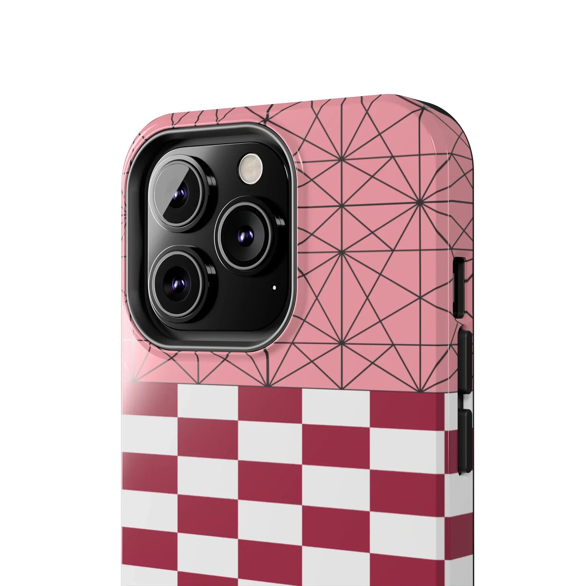 Geometric Kimono Tough Phone Case (Apple & Android) - Pink Sweetheart