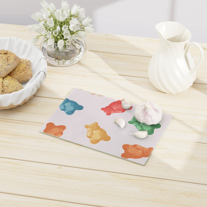 Gummy Bear Glass Cutting Board