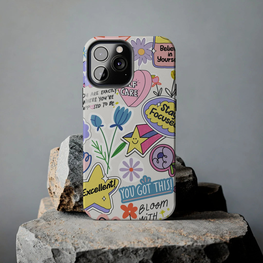 Motivational Phone Case (Apple & Android) - Pink Sweetheart