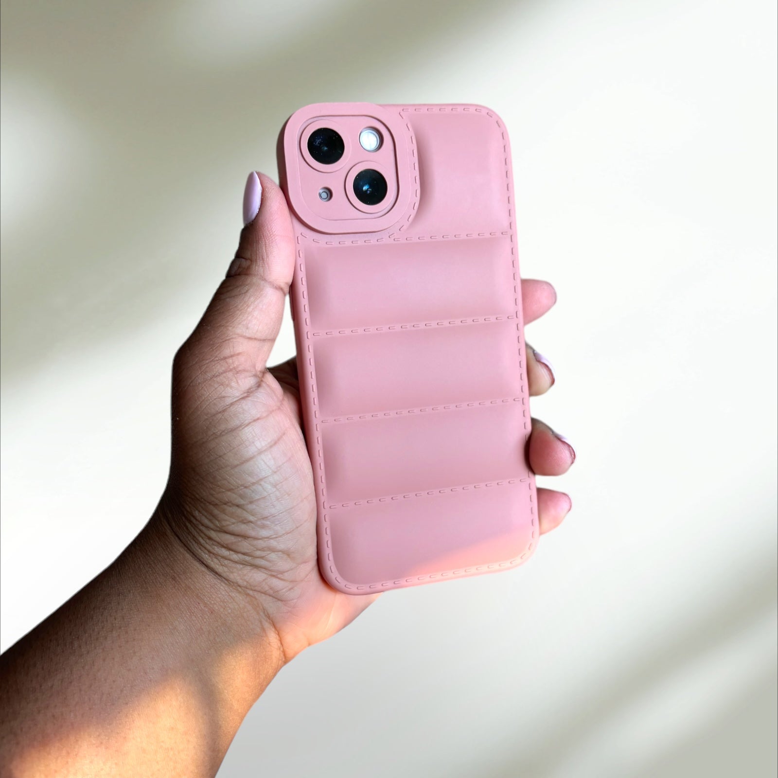 Puffy Pink iPhone 13 Case PREOWNED