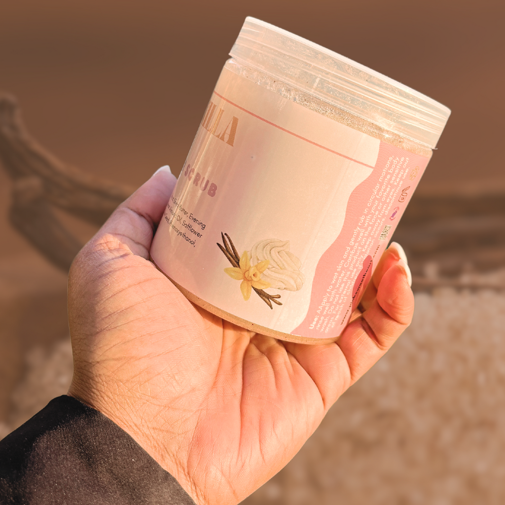 Cozy Vanilla Cream Slushie Sugar Scrub