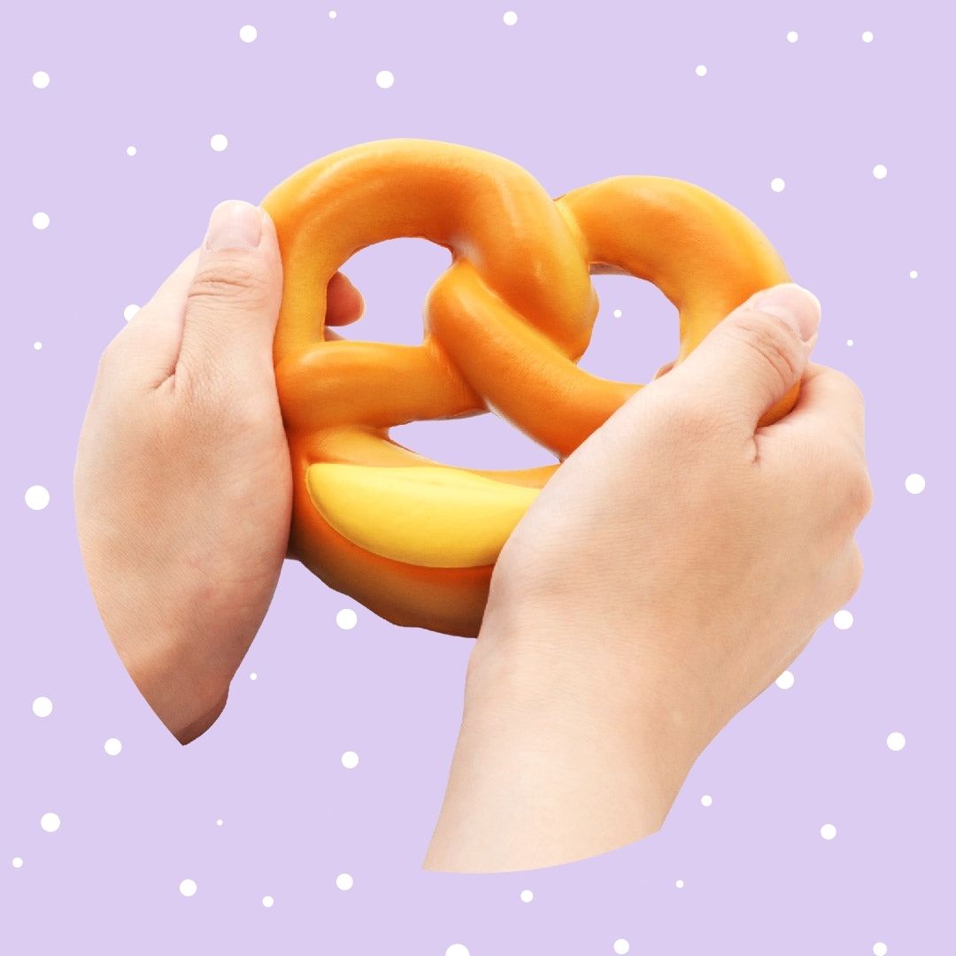 Soft Pretzel Scented Squishy
