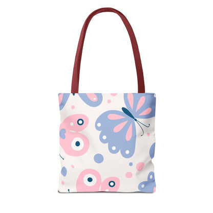 Pastel Butterlies Tote Bag