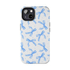 Lacey Baby Blue Ribbons Phone Case (Apple & Android)