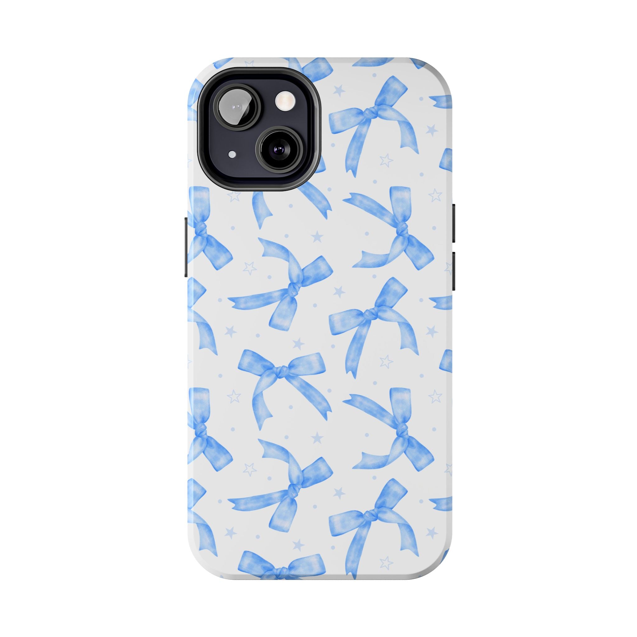 Lacey Baby Blue Ribbons Phone Case (Apple & Android)