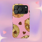 Chocolate Chip Cookies Phone Case (Apple & Android) - Pink Sweetheart