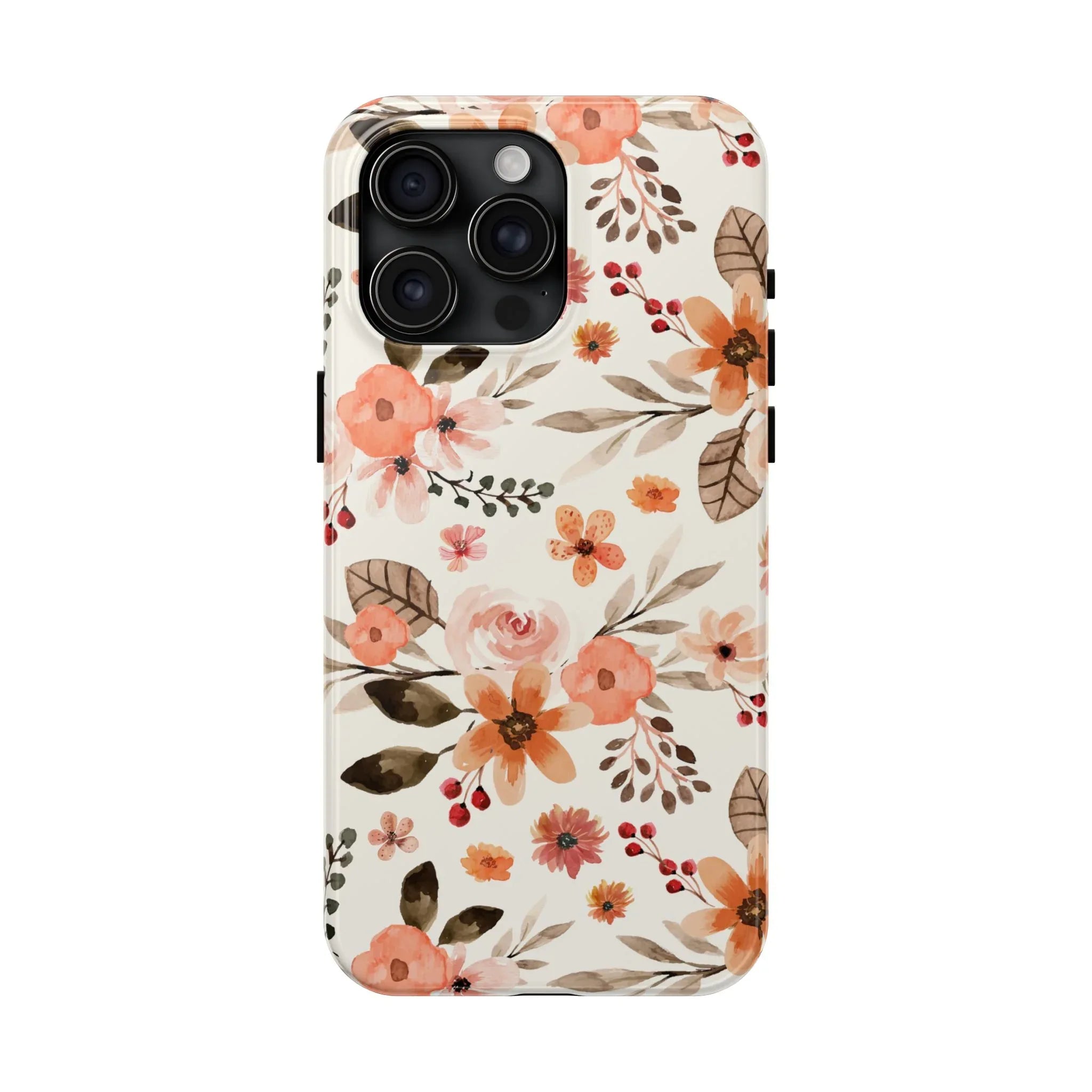 Timeless Vintage Florals Phone Case (Apple & Android) - Pink Sweetheart