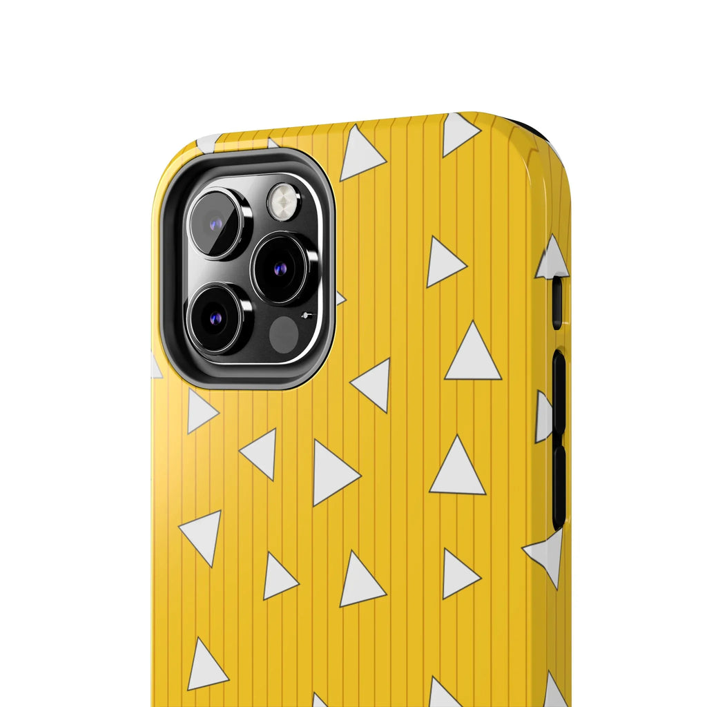 Triangle Thunder Kimono Tough Phone Case (Apple & Android) - Pink Sweetheart