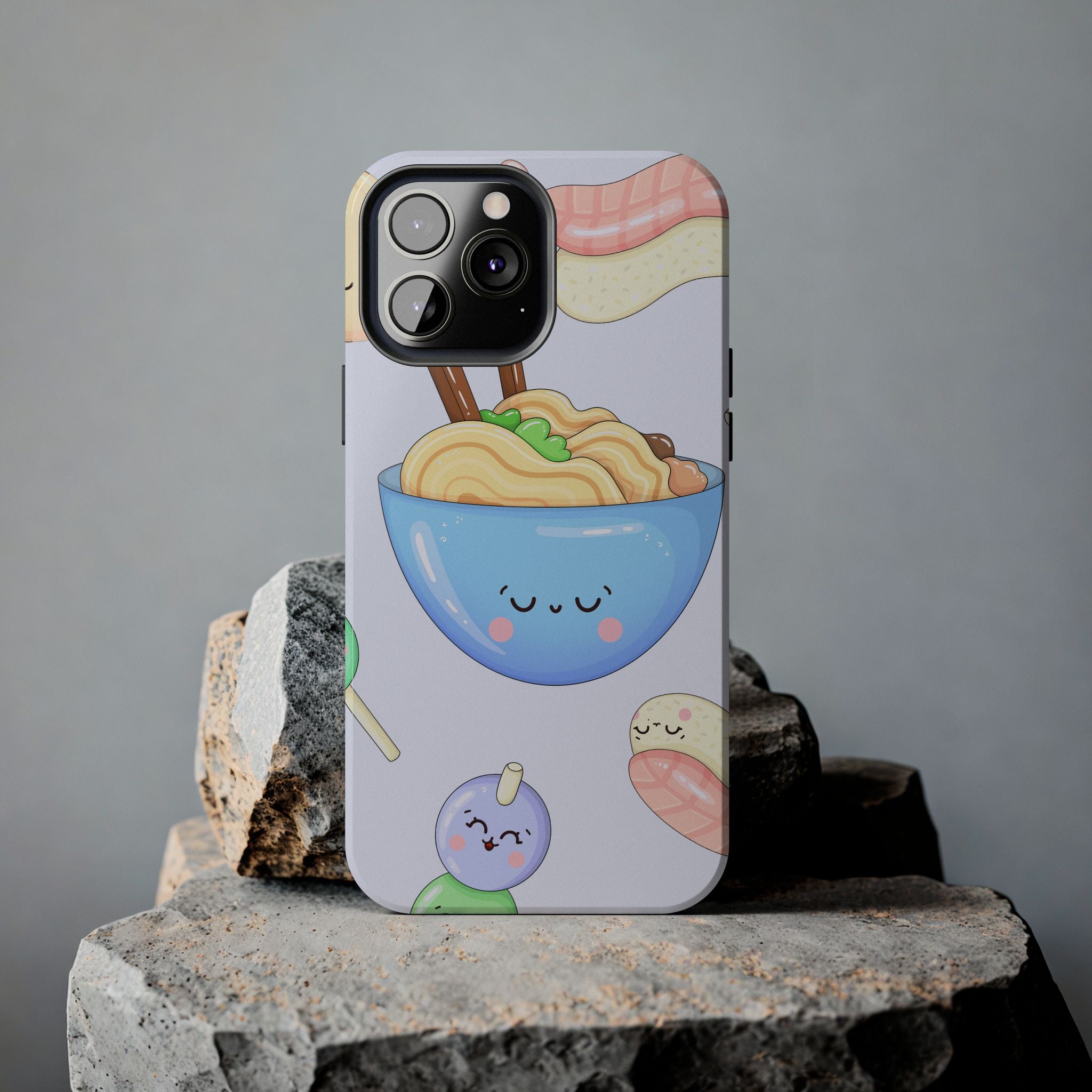 Kawaii Anime Snacks Phone Case (Apple & Android)
