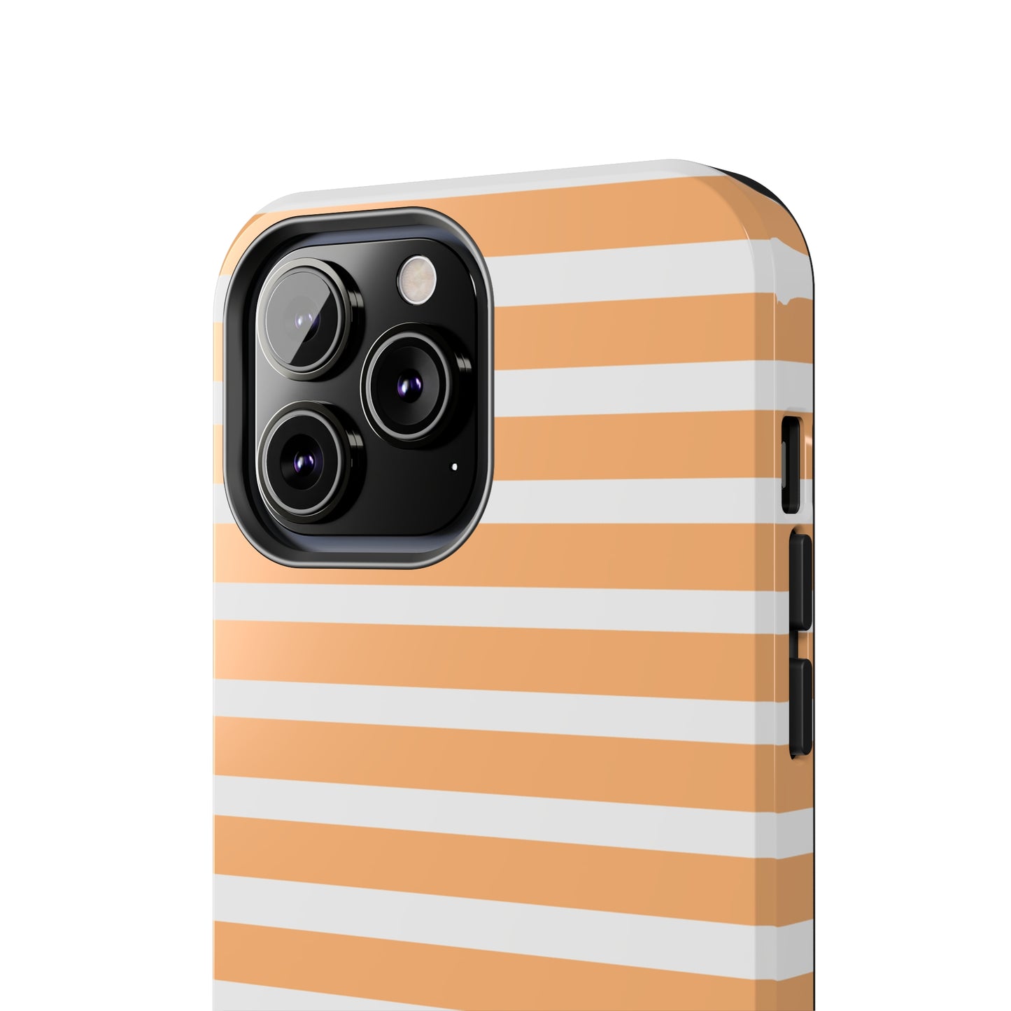 Orange Stripe Lines Phone Case