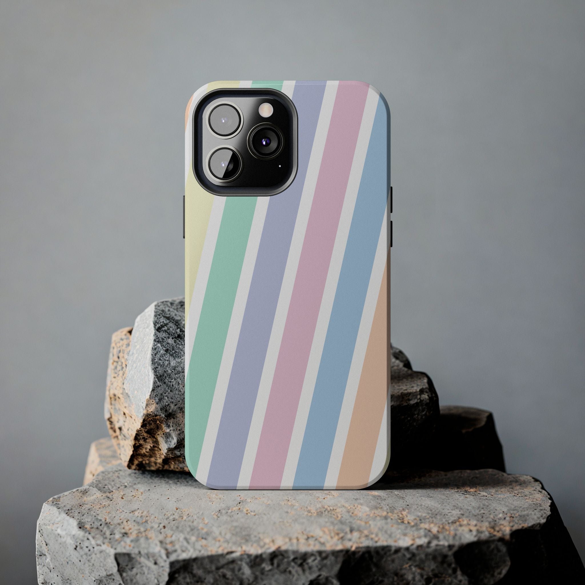Pretty Pastel Lines Phone Case (Apple & Android)
