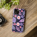 Purple Florals Phone Case (Apple & Android)
