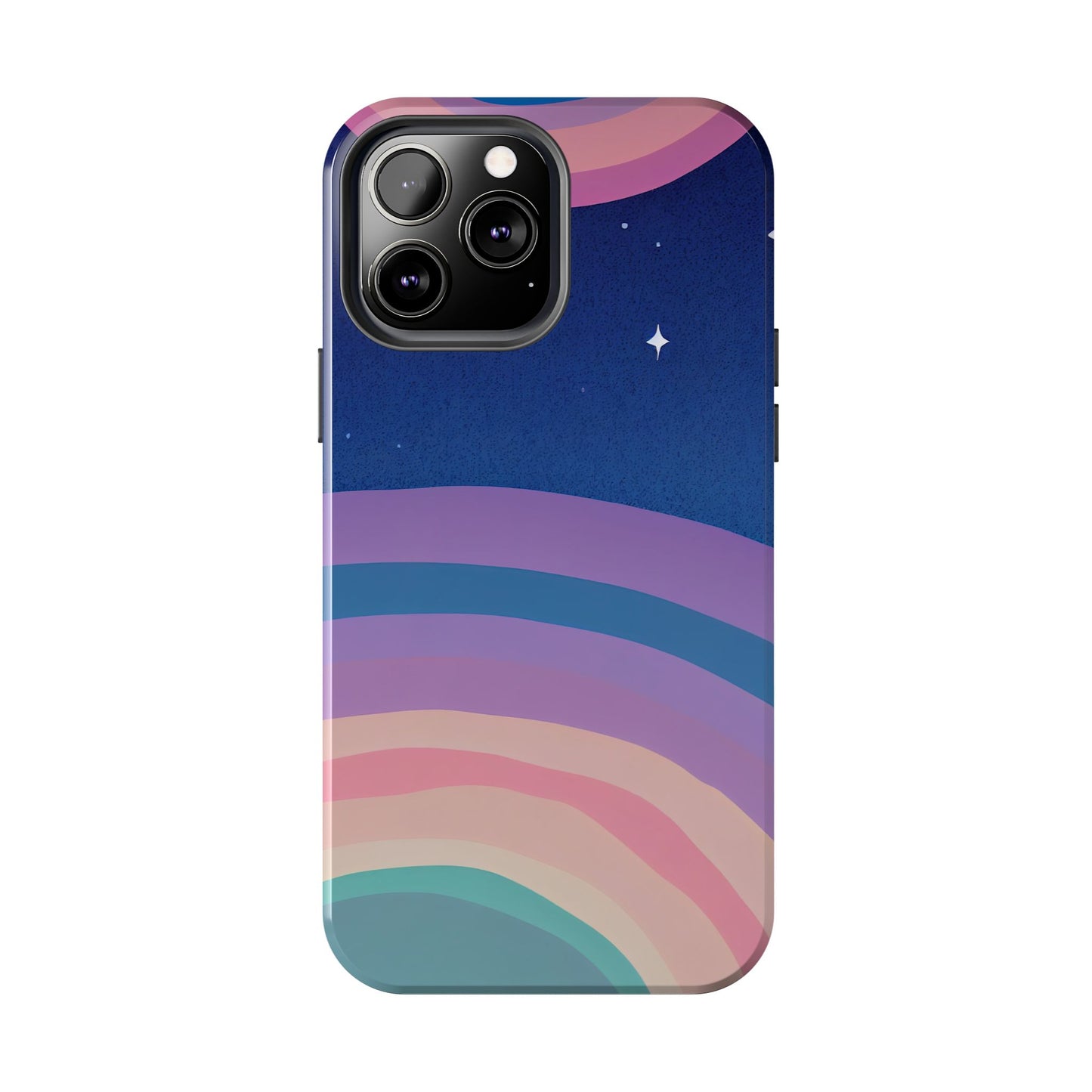 Midnight Rainbows Phone Case