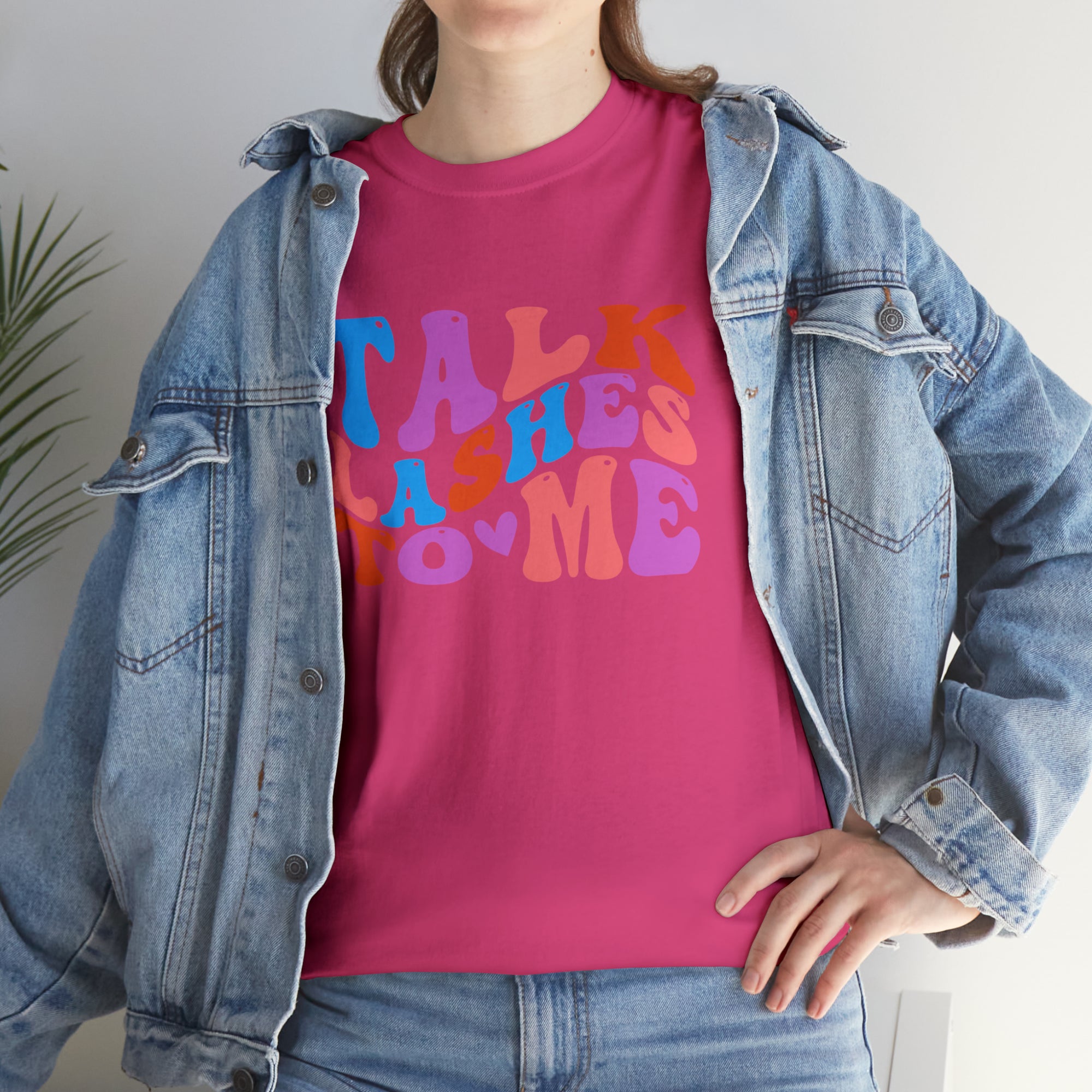 Talk Lashes to Me Cotton Tee