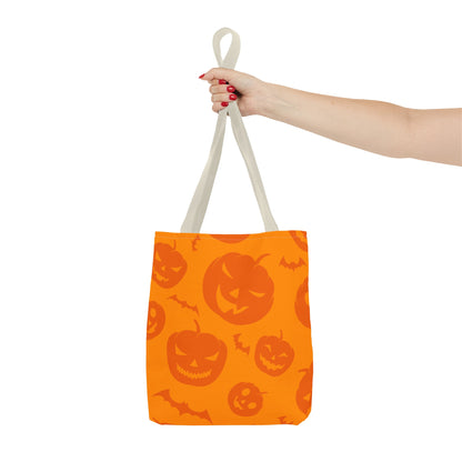 Orange Halloween Tote Bag