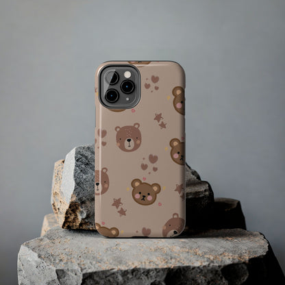 Boho Brown Bear Phone Case