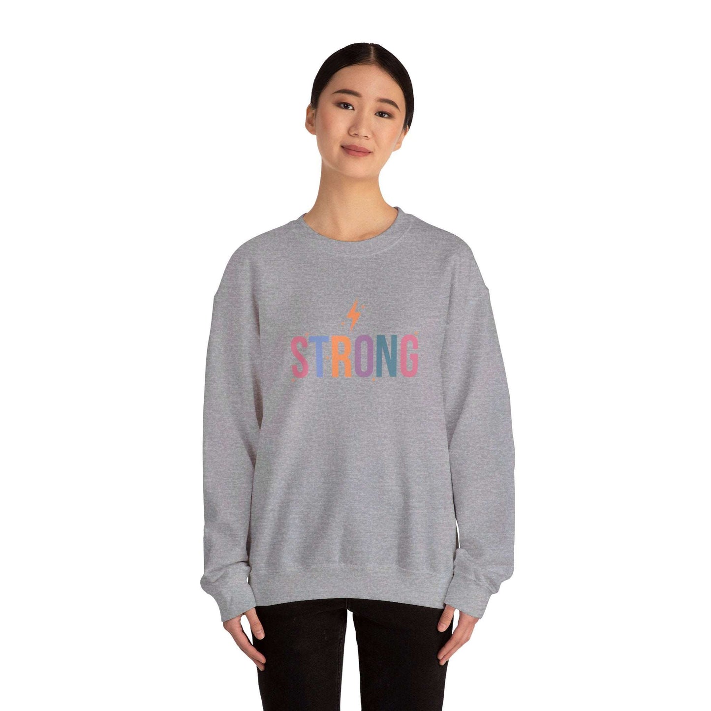 "Strong" Heavy Blend™ Crewneck Sweatshirt