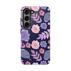 Purple Florals Phone Case (Apple & Android)