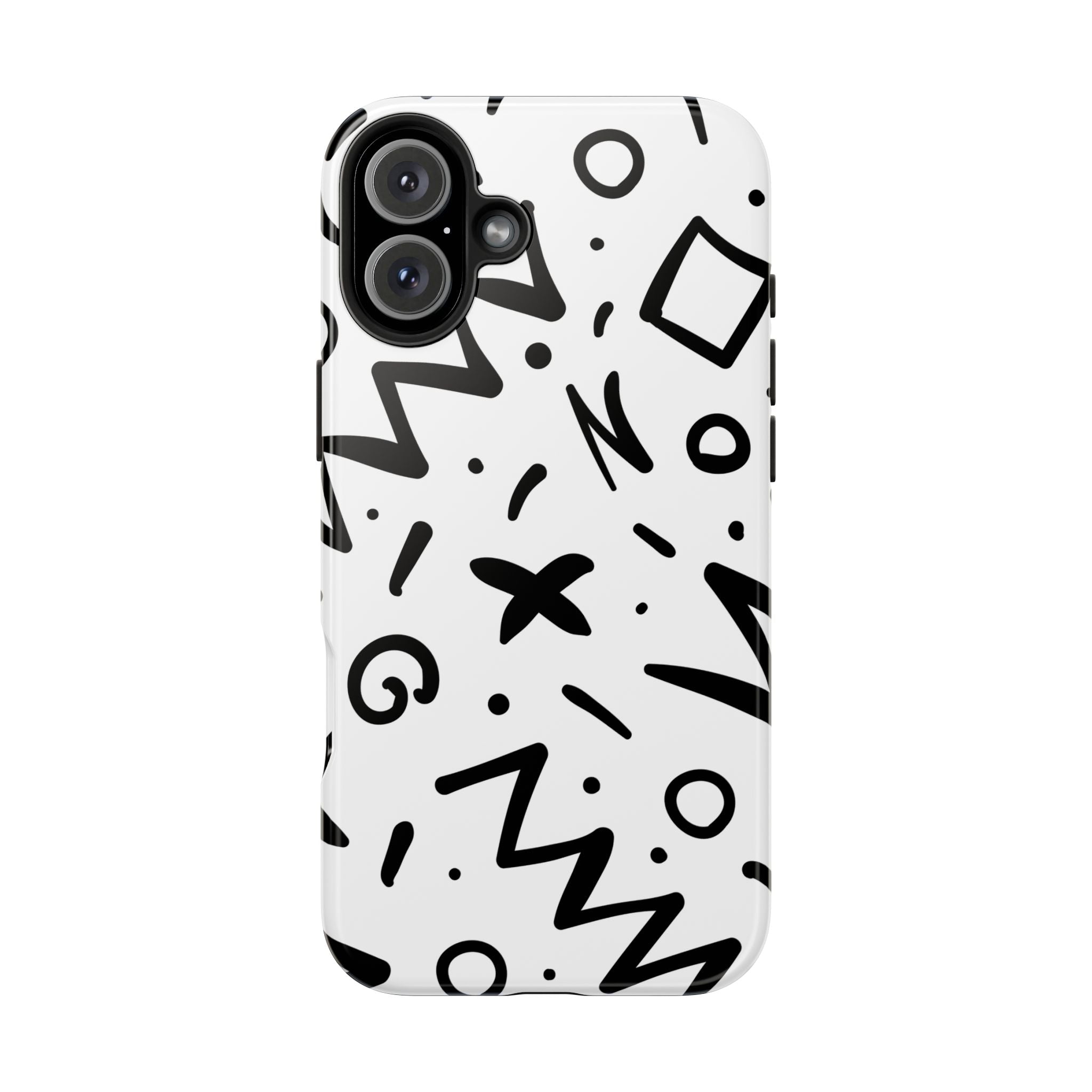 Abstract Memphis Pattern Phone Case (Apple & Android)