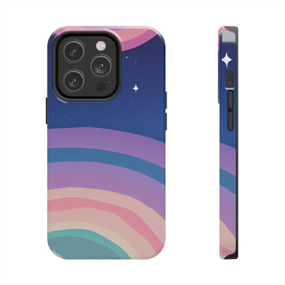 Midnight Rainbows Phone Case