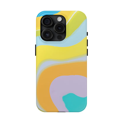 Colorful Pastel Marble Pattern Phone Case