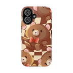 Retro Brown Bear Phone Case (Apple & Android)