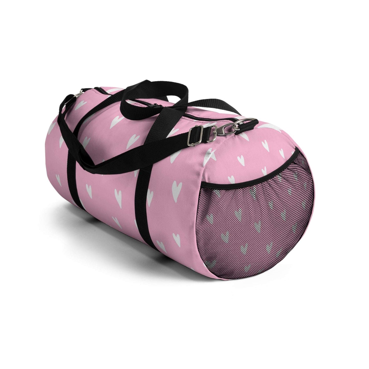 Full of Hearts Pink Duffel Bag