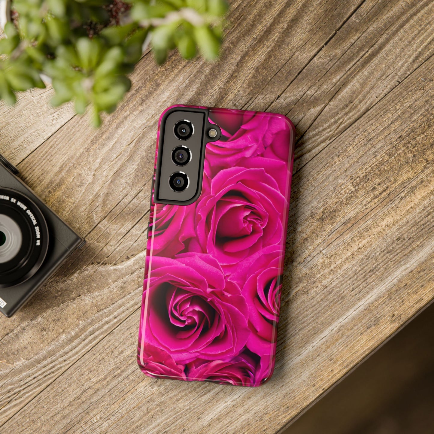 Fuchsia Rose Phone Case