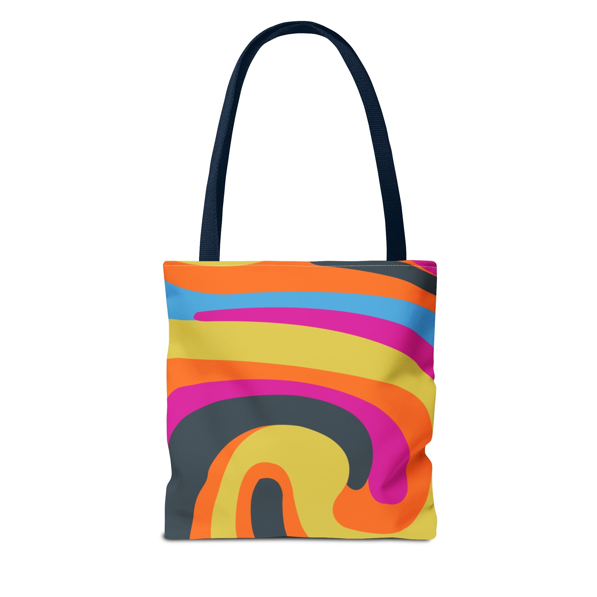 Funky Groove Swirl Tote Bag
