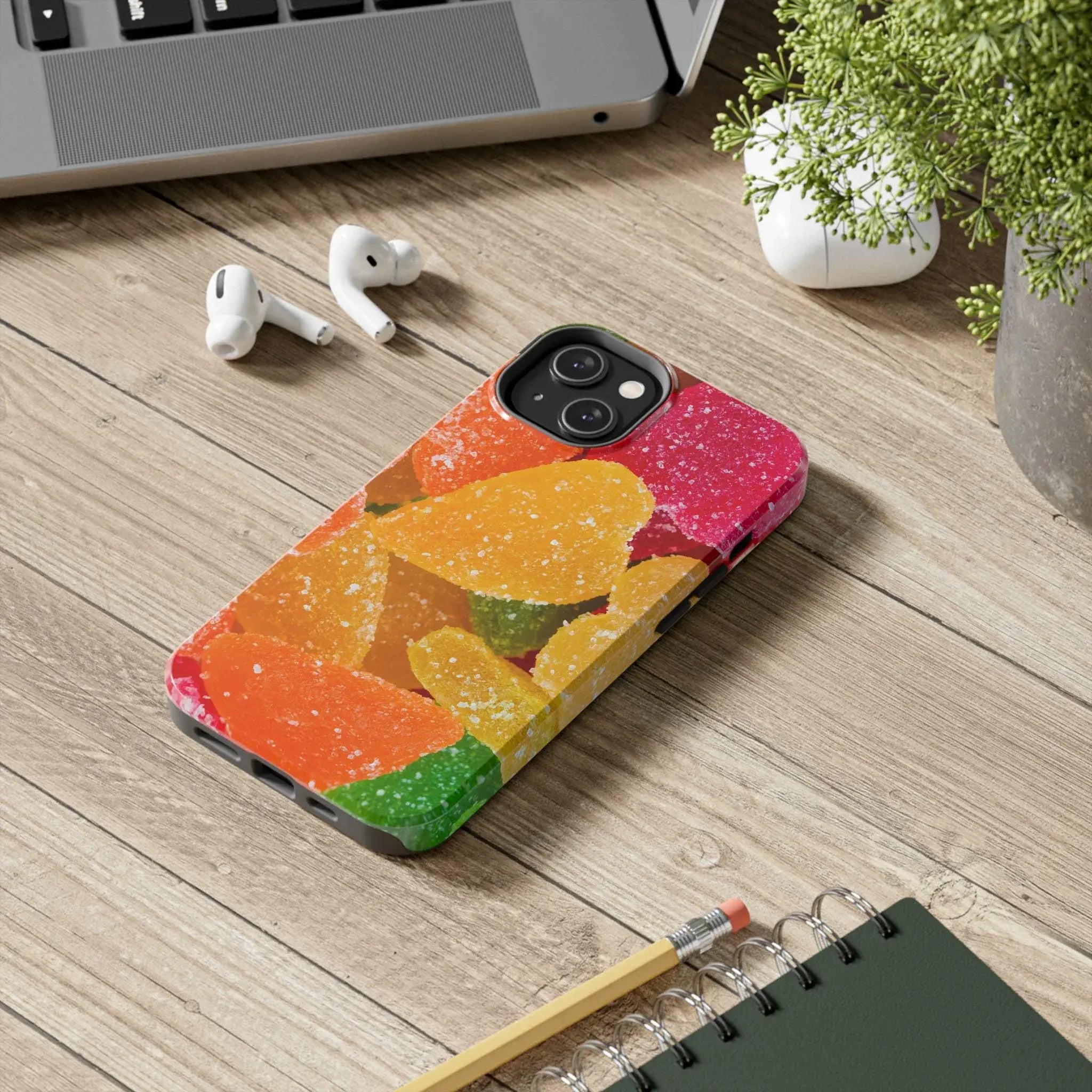 Sour Gummies Phone Case (Apple & Android) - Pink Sweetheart