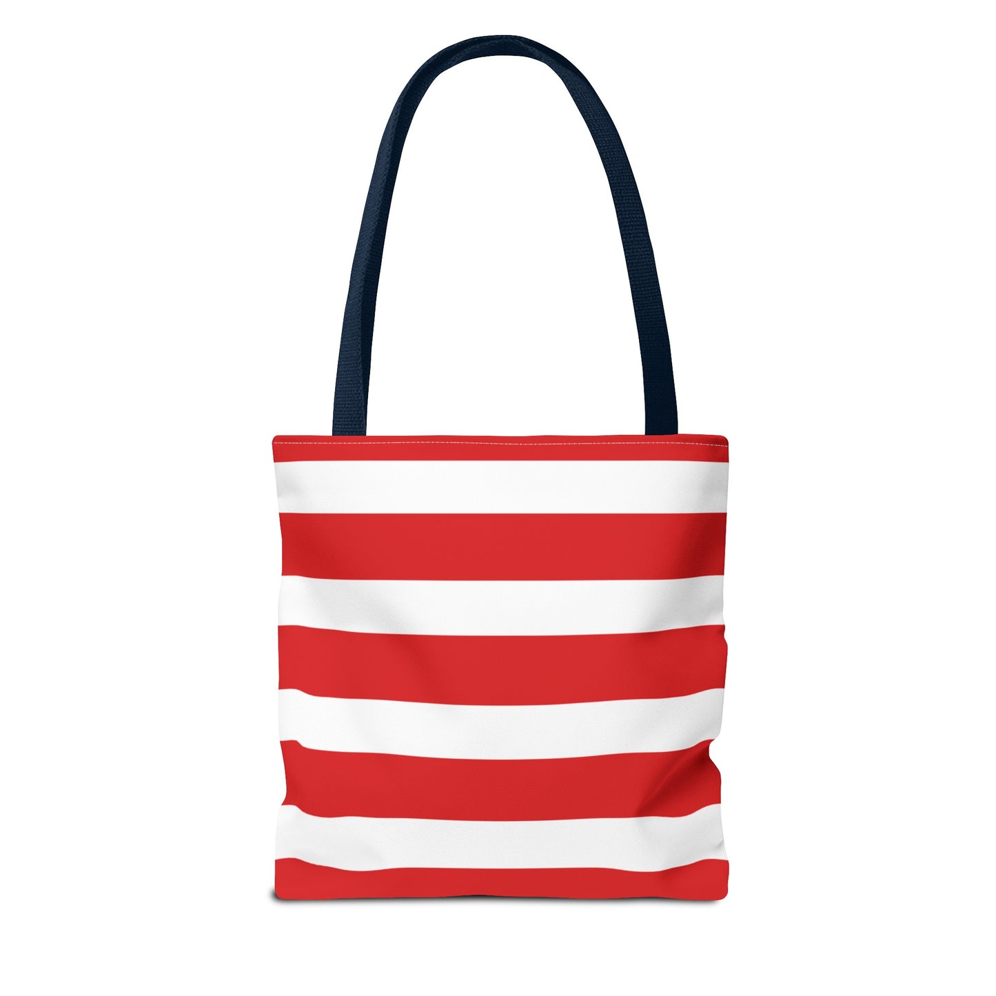 Red & White Peppermint Tote Bag