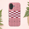 Geometric Kimono Tough Phone Case (Apple & Android) - Pink Sweetheart