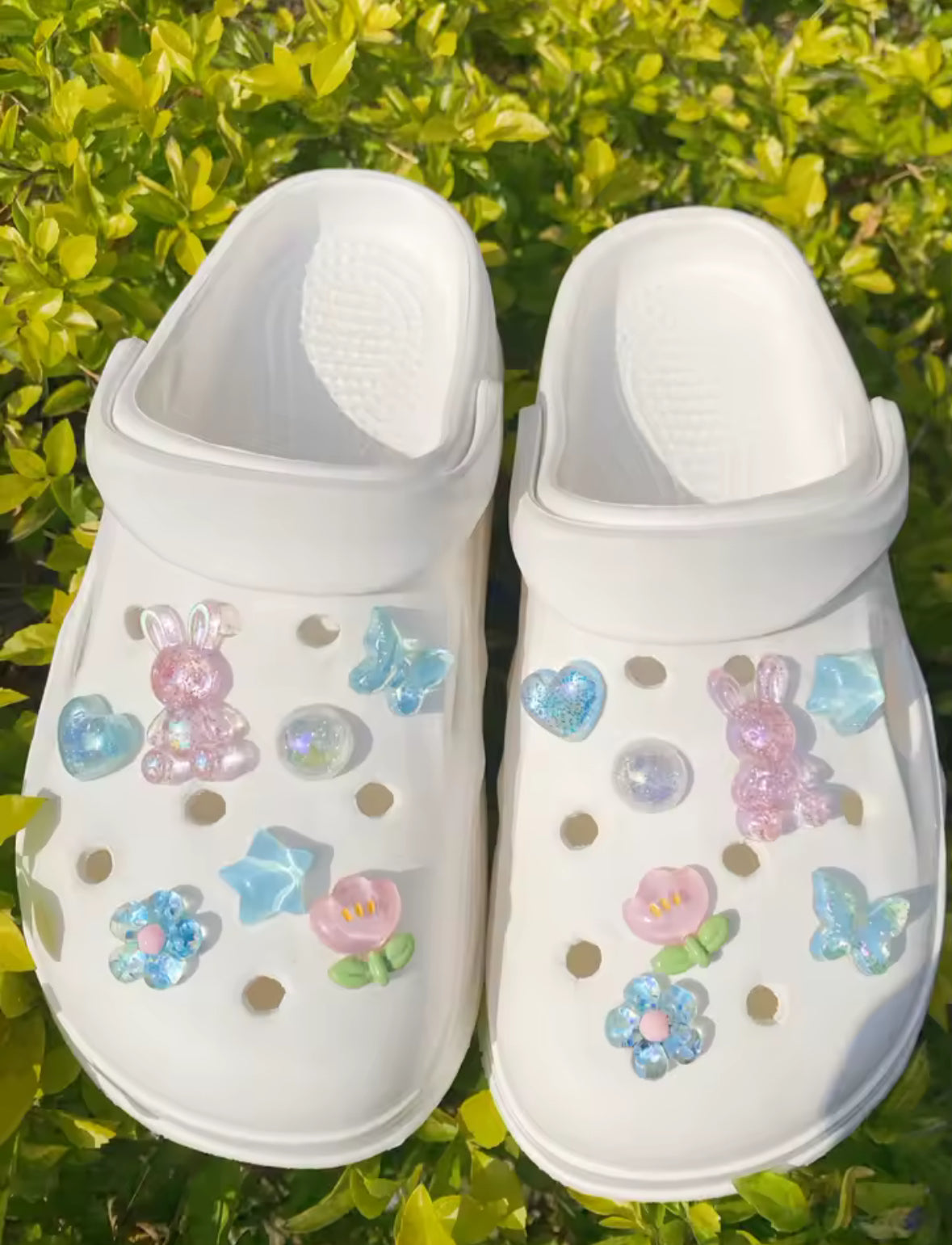 Sugar Bunny Dreamland Clog Charms Set