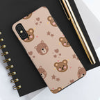Boho Brown Bear Phone Case (Apple & Android)