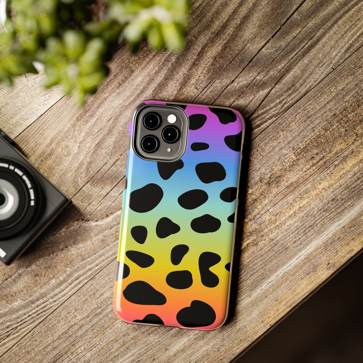 Rainbow Leopard Phone Case