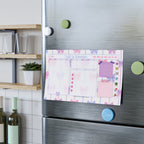 Striped Bow Trails Sticky Note Pad