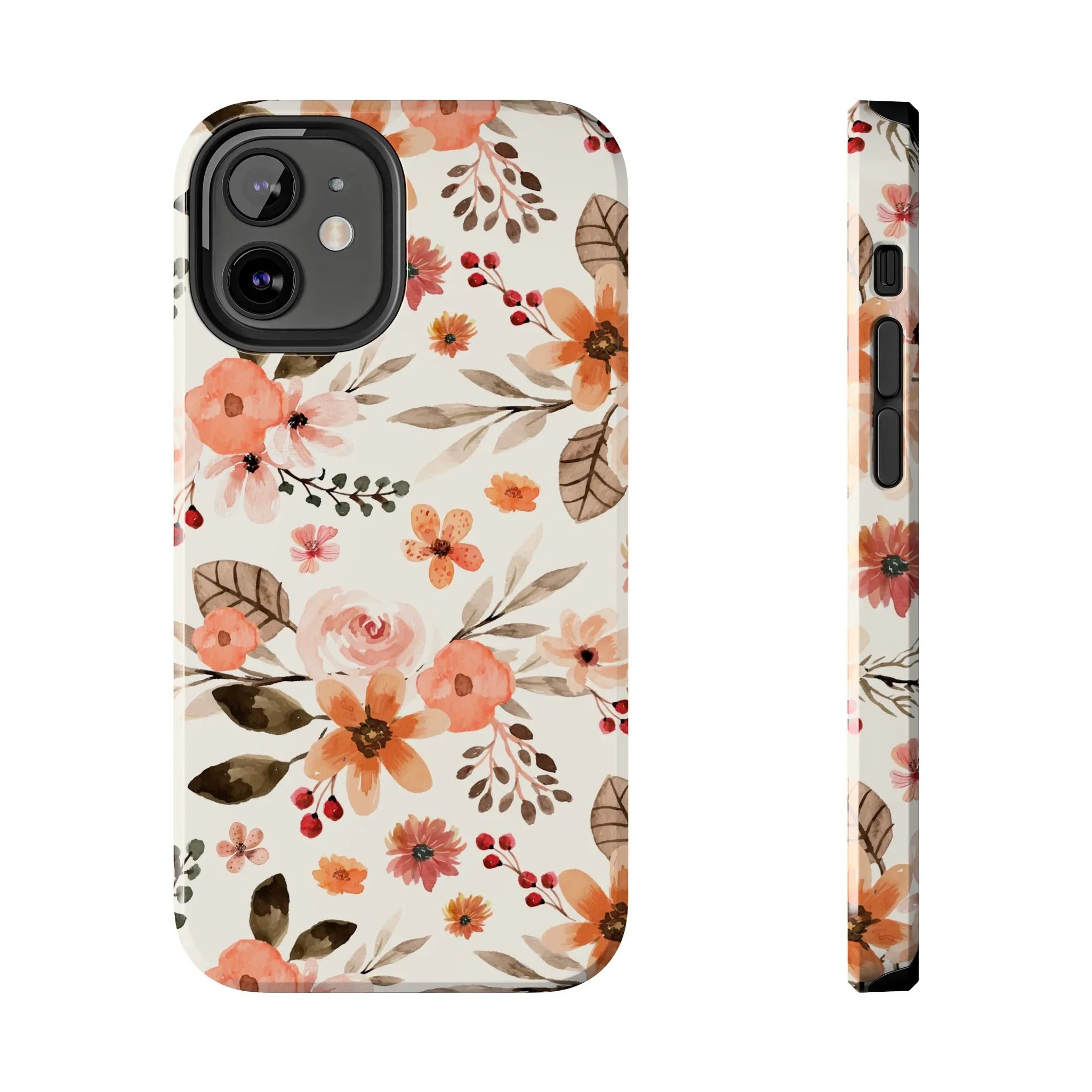 Timeless Vintage Florals Phone Case (Apple & Android) - Pink Sweetheart