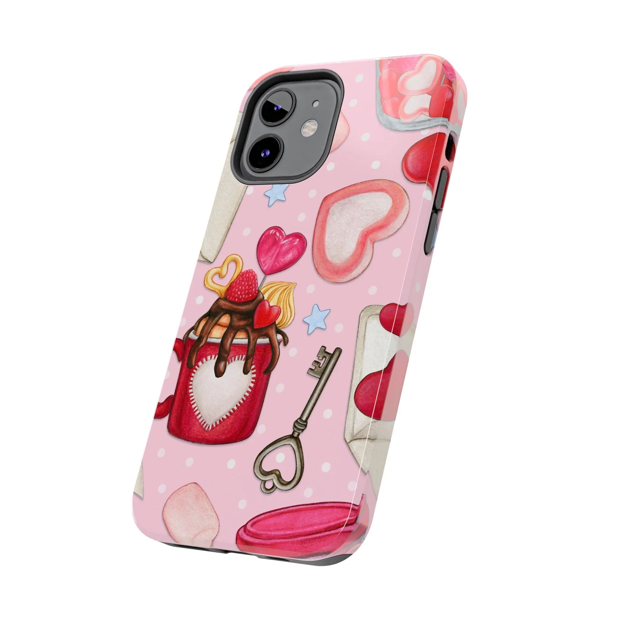 Goodies for My Sweetheart Phone Case (Apple & Android) - Pink Sweetheart