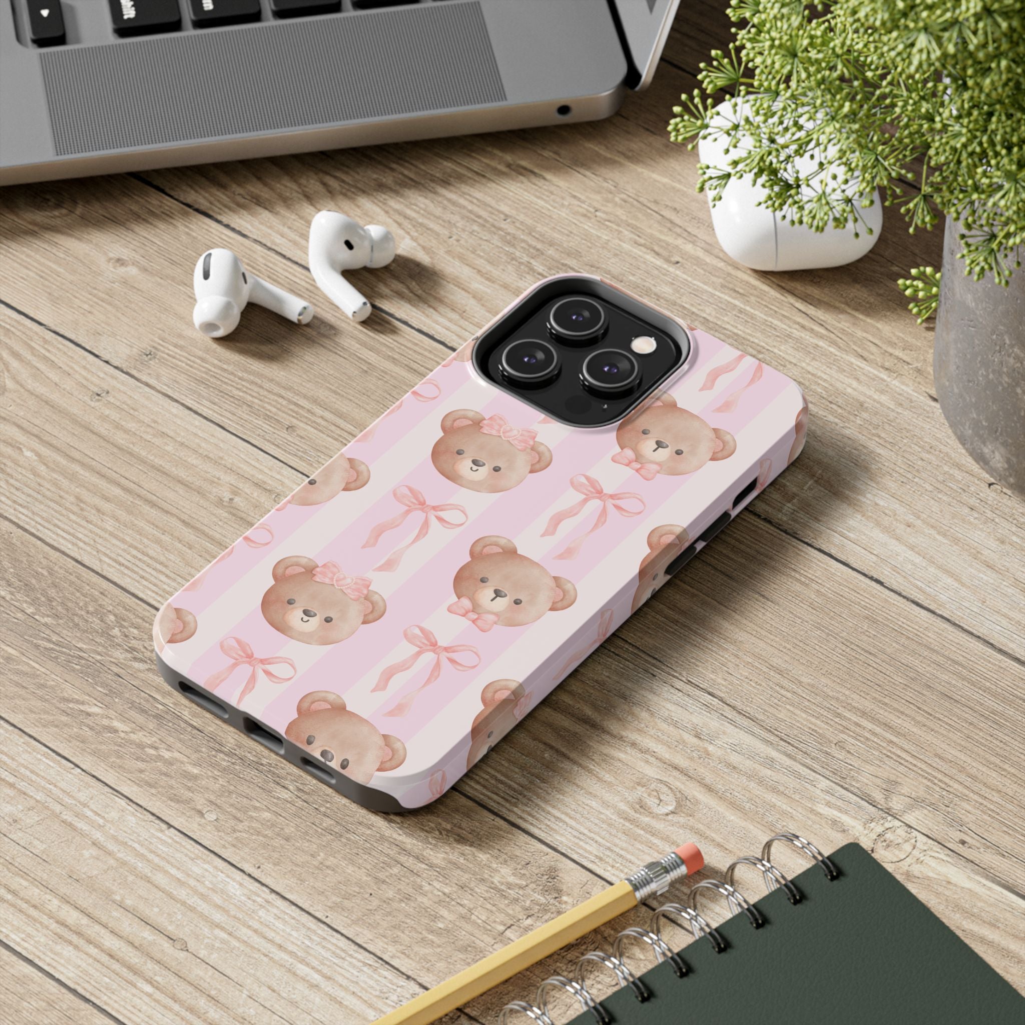 Cuddly Teddy Bear Phone Case (Apple & Android)