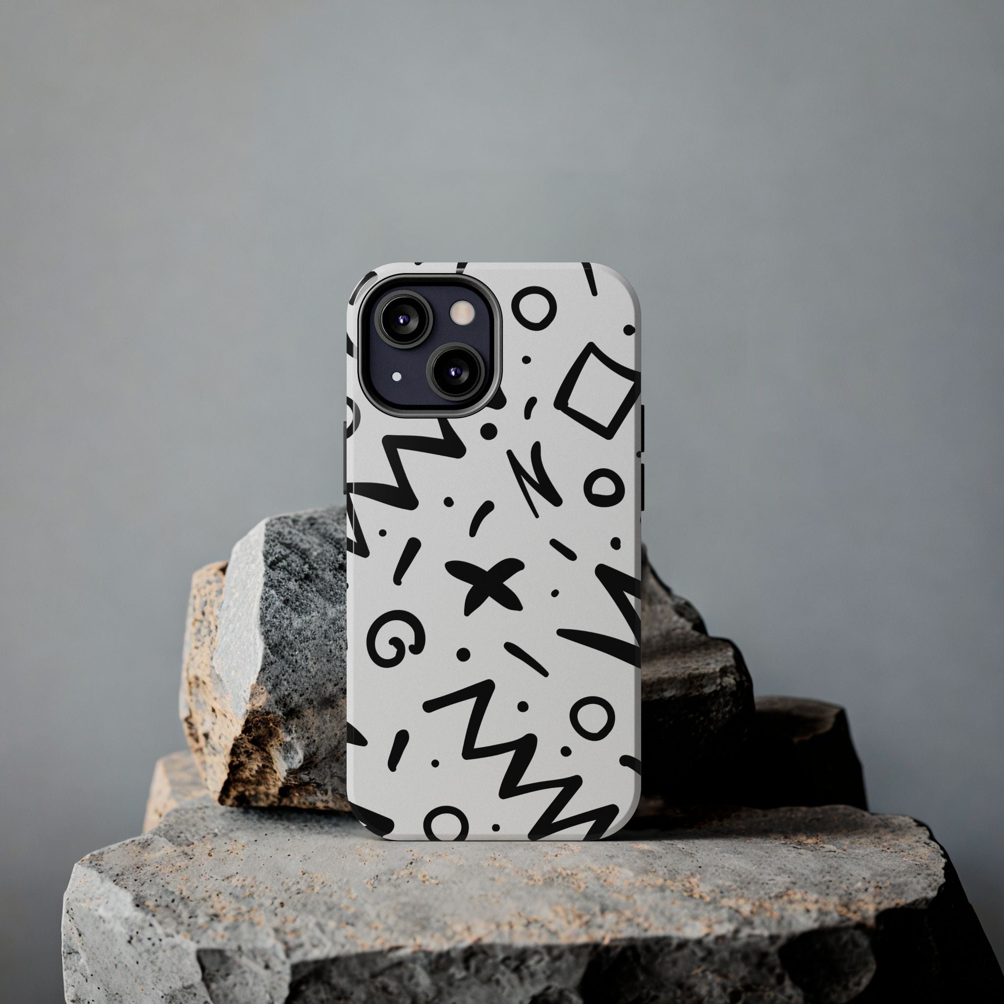 Abstract Memphis Pattern Phone Case (Apple & Android)