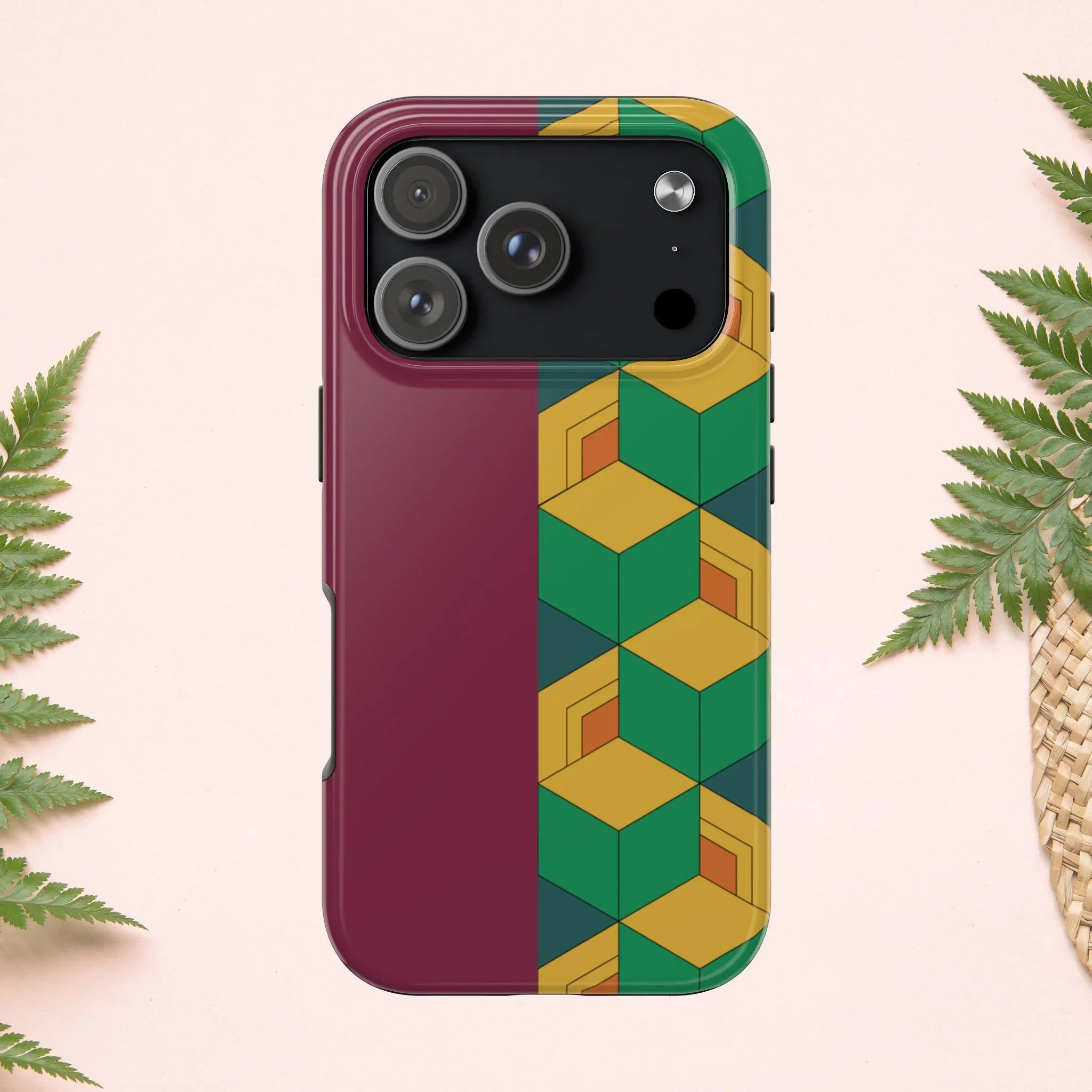 Brotherly Split Kimono Tough Phone Case (Apple & Android) - Pink Sweetheart