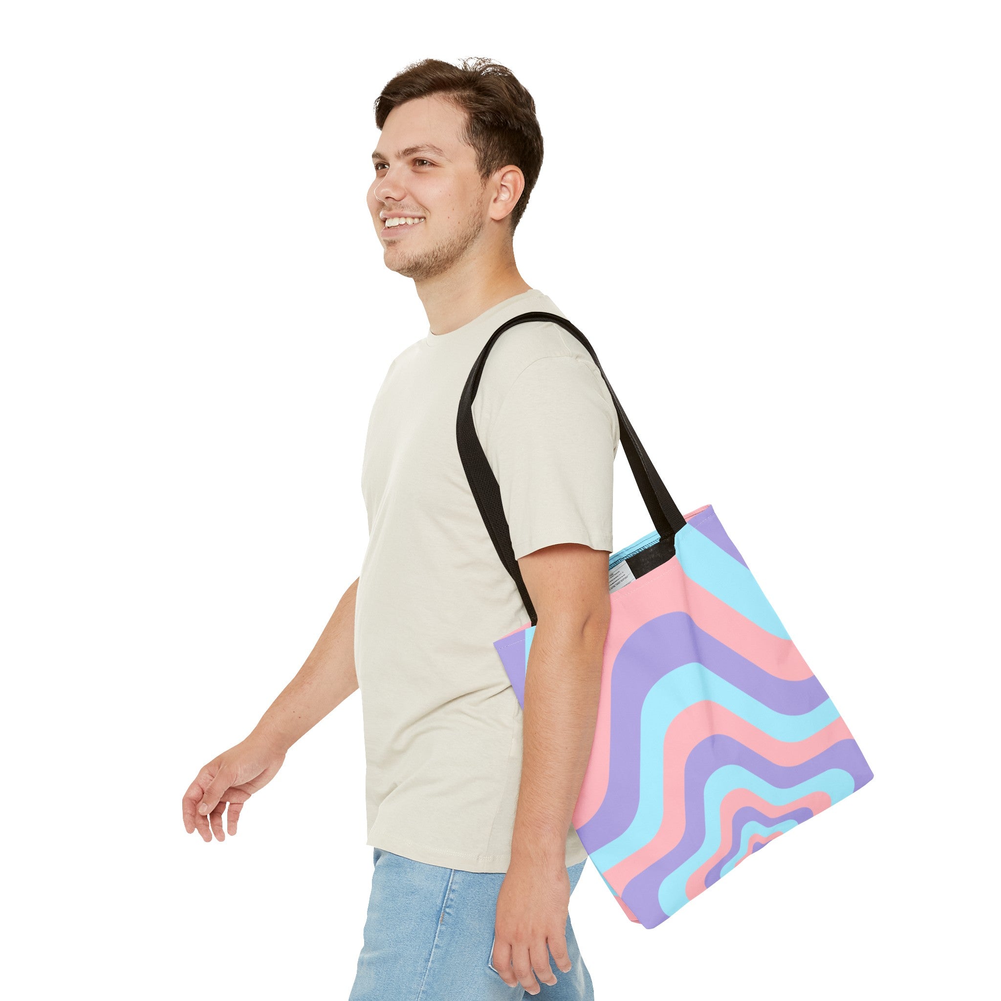 Groovy Star Blast Tote Bag