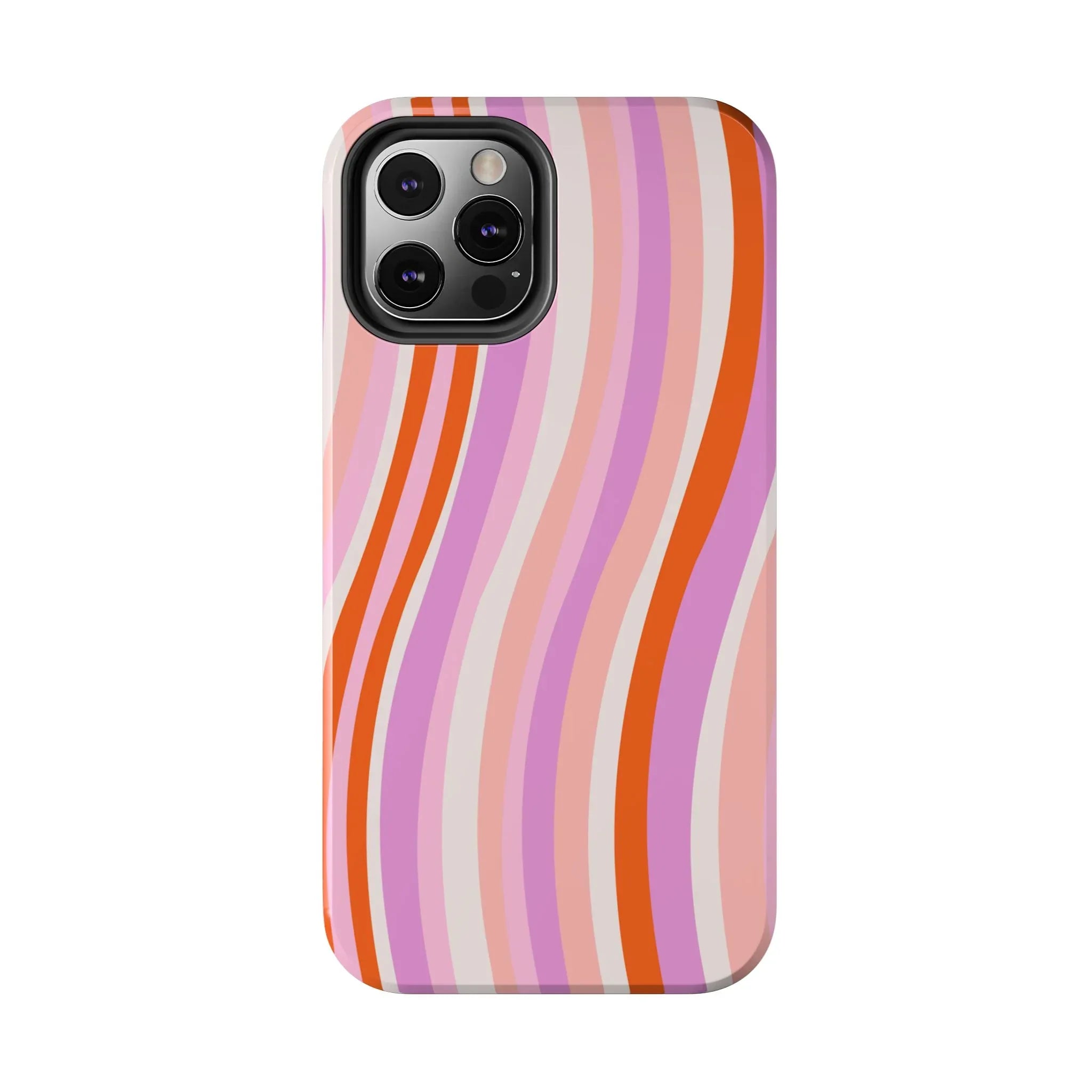 Wave Nostalgia Phone Case (Apple & Android) - Pink Sweetheart